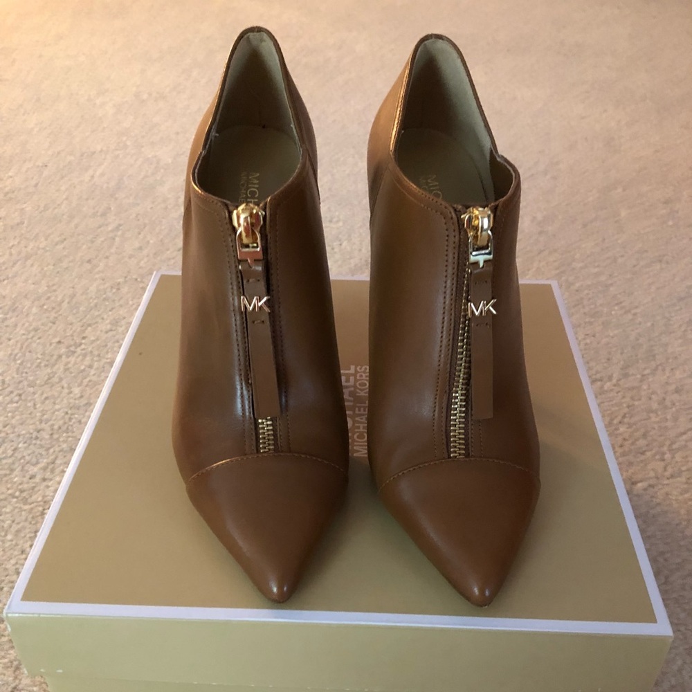 Michael Kors Leather Andi Boots